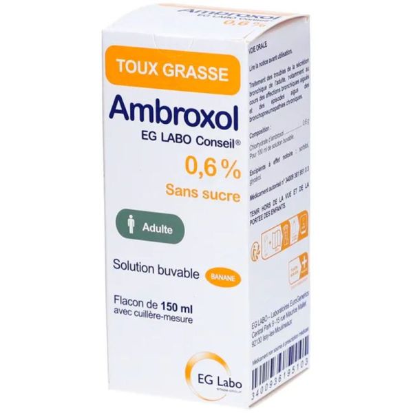 Ambroxol 0,6% Eg Cons Sol 150Ml