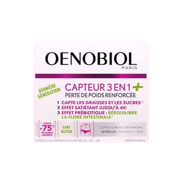 Oenobiol Capteur 3 En 1 Plus Gél B/60