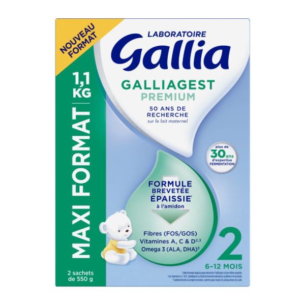Galliagest Premium 2 Lait Pdr1,1Kg