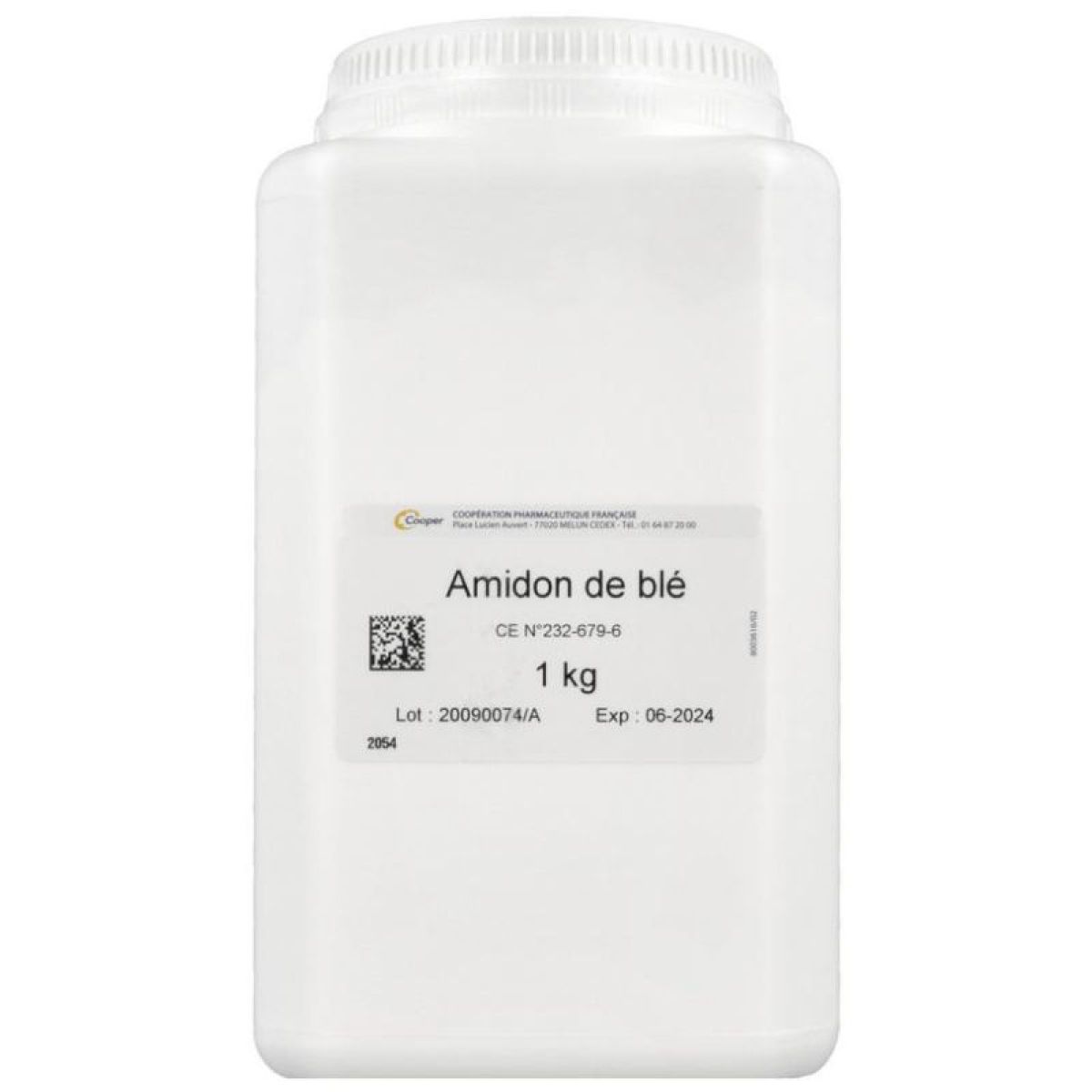 Amidon De Blé Cooper 1Kg Bébé peau sèche ou eczéma Eau bain