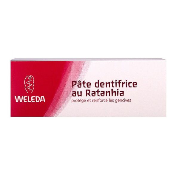 Weleda Soins Bucco-Dent Pâte Dtf Ratanhi 75Ml