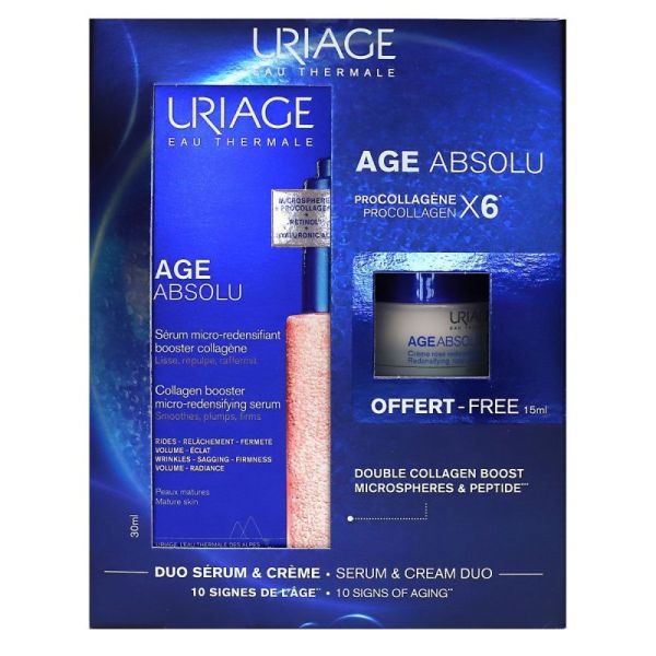 Uriage Coff Age Absolu Ser+Cr Rose