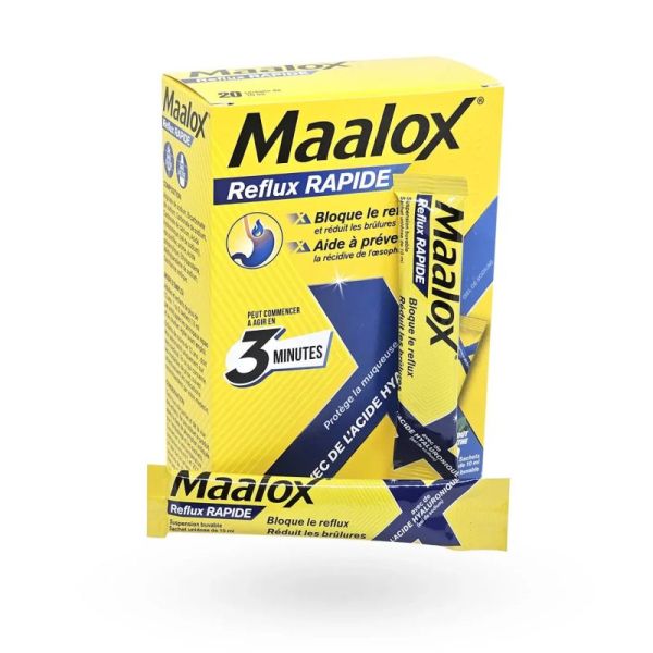 Maalox Reflux Rapide Sach 20