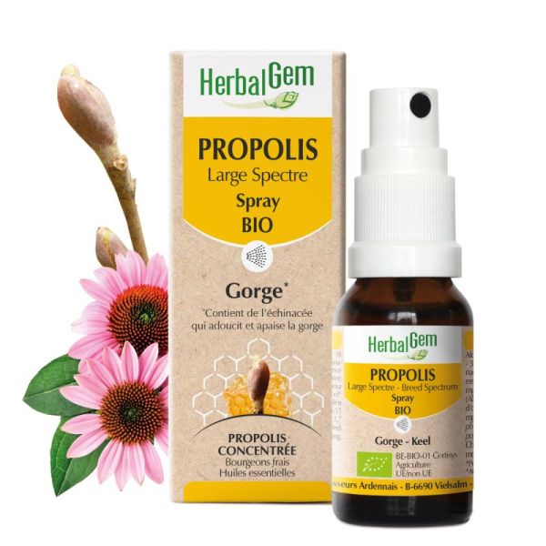 Herbalgem Propolis Bio Spr 15Ml