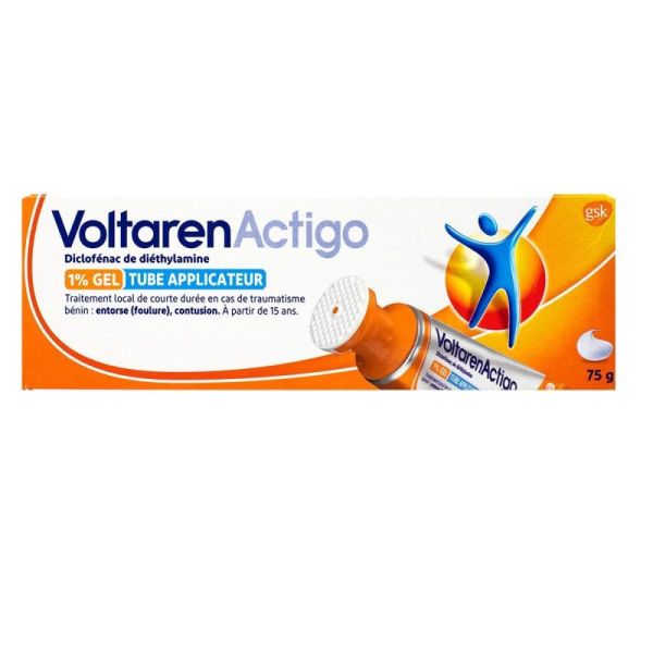 Voltarenact Conseil 1% Gel 1T Applic Lamin/75G