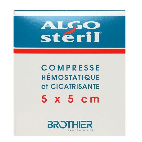 Algosteril Compresse 5x5 cm (10 unités)