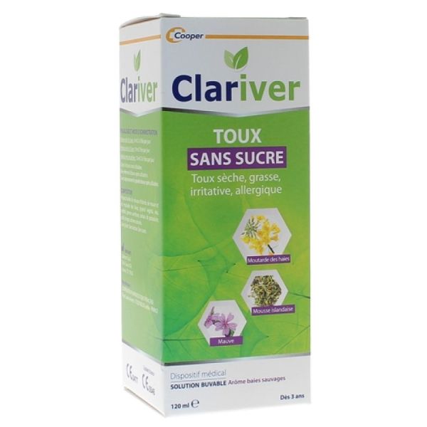 Clariver Sol Buv Tx Seche S/Suc 120Ml