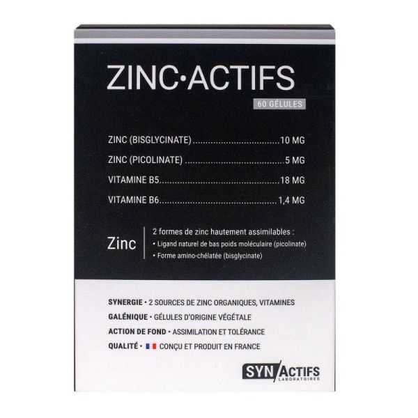 Synactifs Zincactifs Gelul 60