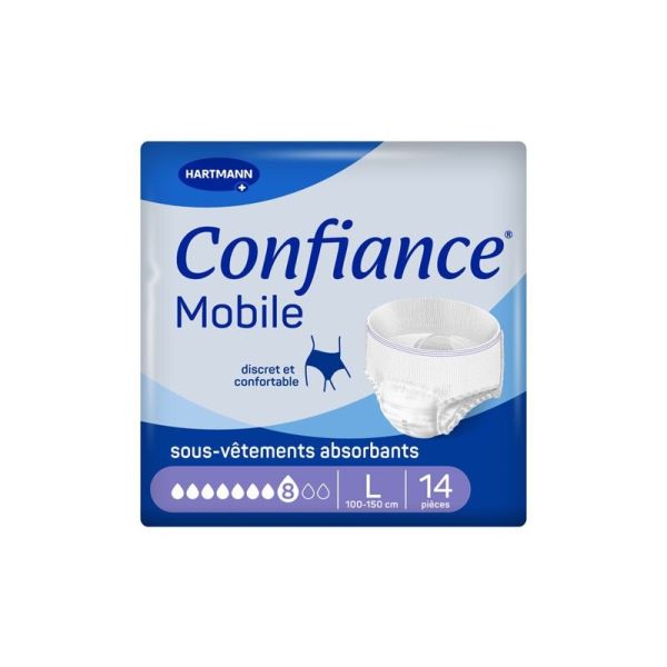 Confiance Mobile Slip Absorb Jet Nuit Tl S/14