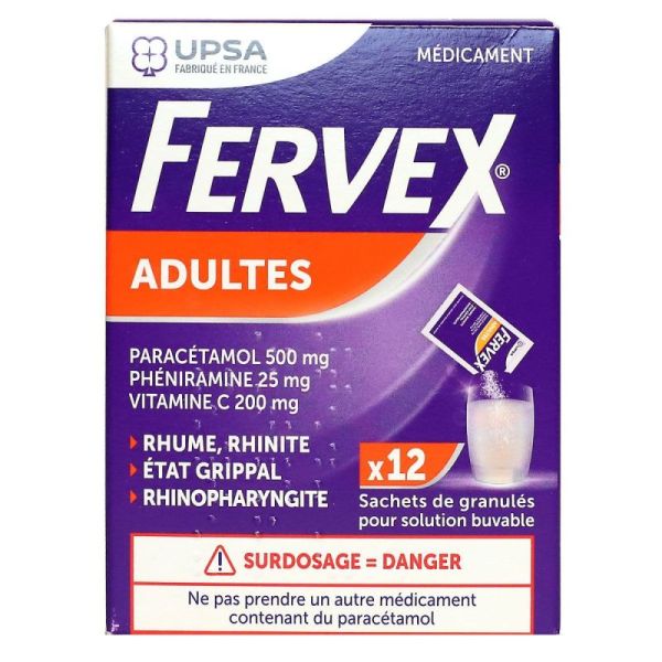 Fervex Adultes Sachet 12