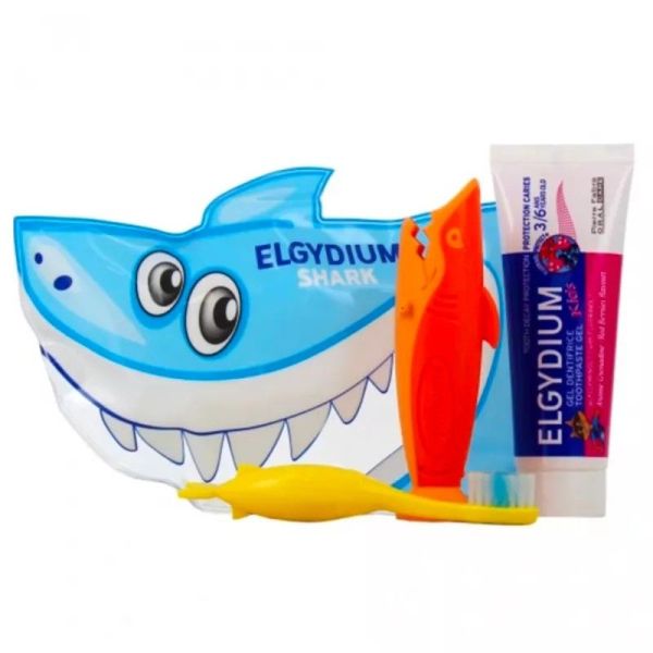Elgydium Trousse Voy Kids Shark
