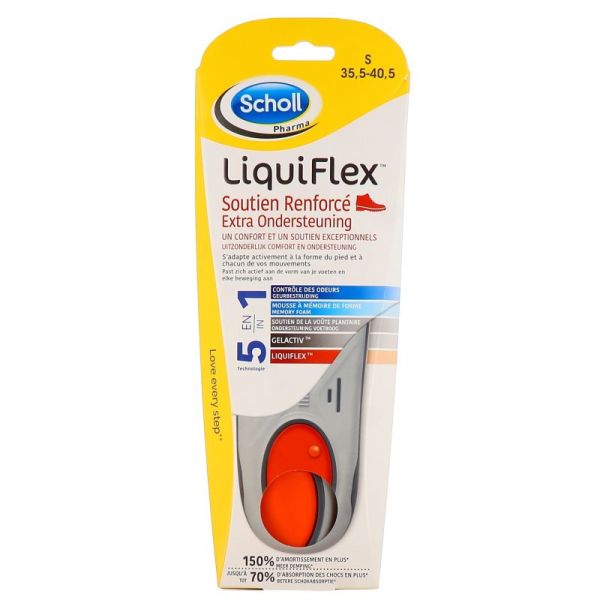 Scholl Semelles Liquiflex Soutien Renforce S