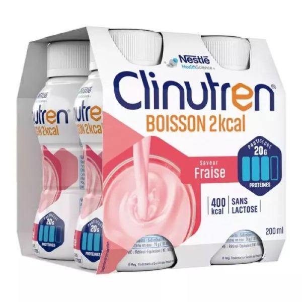Clinutren Hp/Hc+ Fraise 200Ml 4