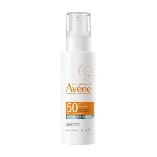 Avene Sol Spf50 A/Imperfect 40Ml