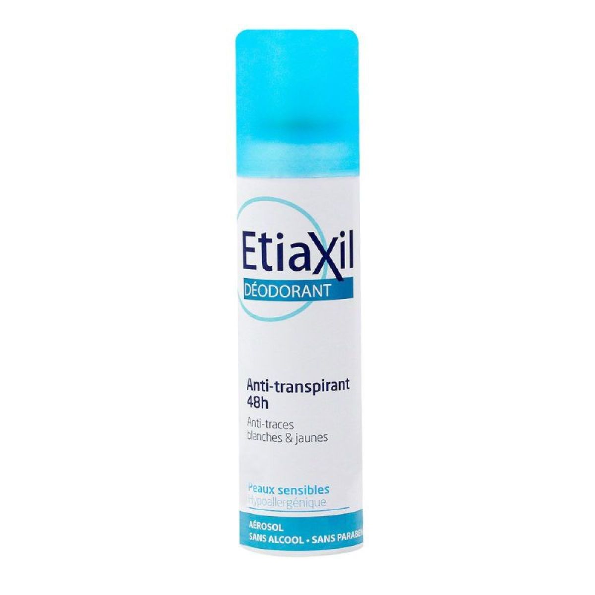 Etiaxil Déodorant antiTranspirant 48H Aerosol 150Ml sans alcool parfumé