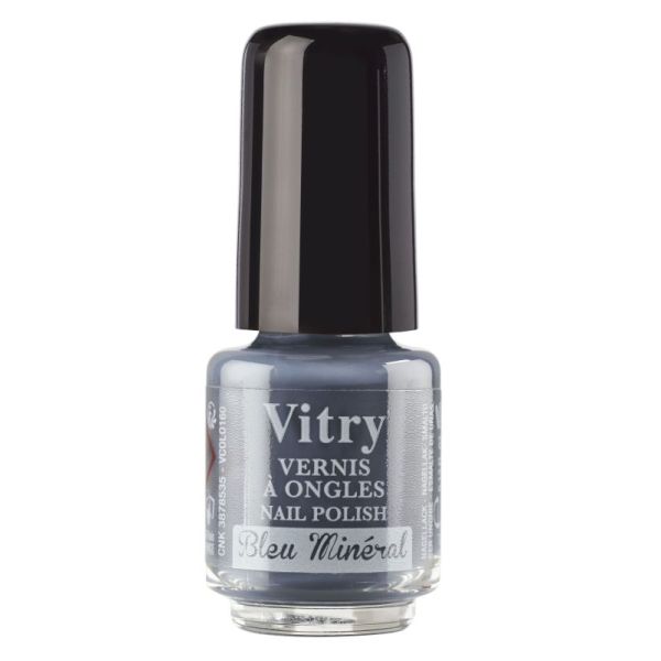 Vitry Mini Vernis Bleu Mineral 4Ml