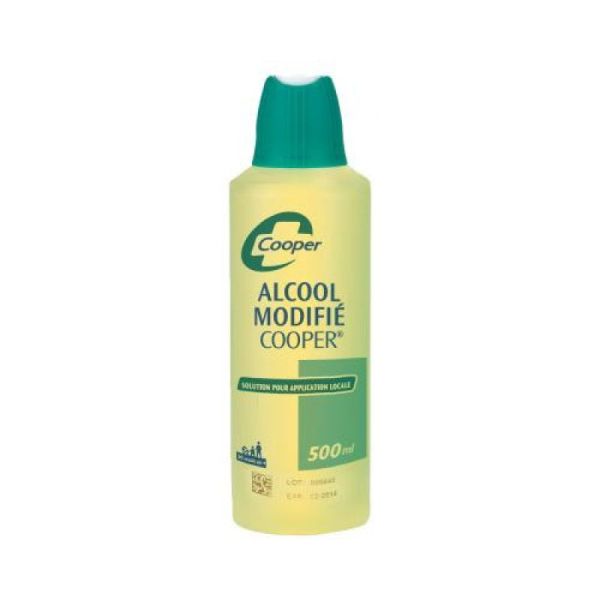 Alcool Modifié 70% Cooper 500ml - Solution Antiseptique et Désinfectante