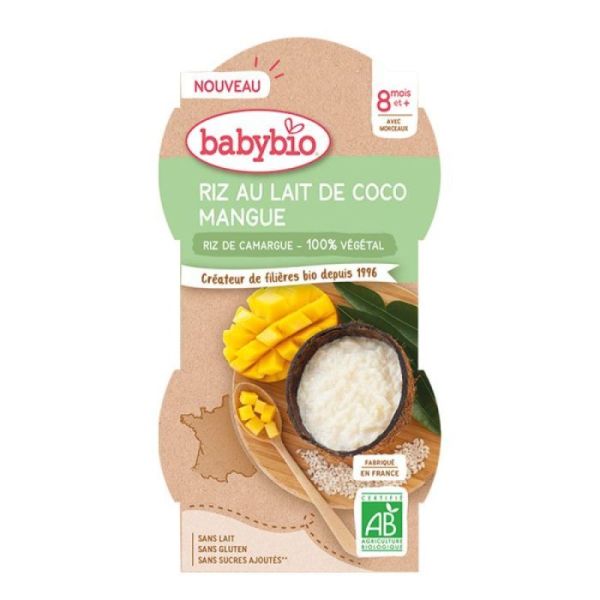 Babybio Riz Au Lait Coco Mangue