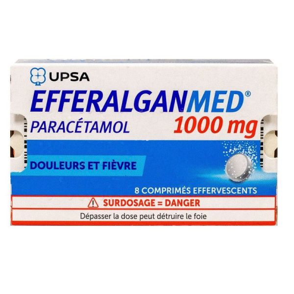 Efferalganmed 1 000Mg Cpr Eff 8