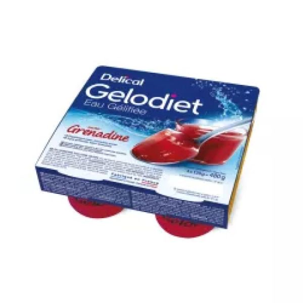 Gelodiet Eau Gélifiée Grenad 4P/120G