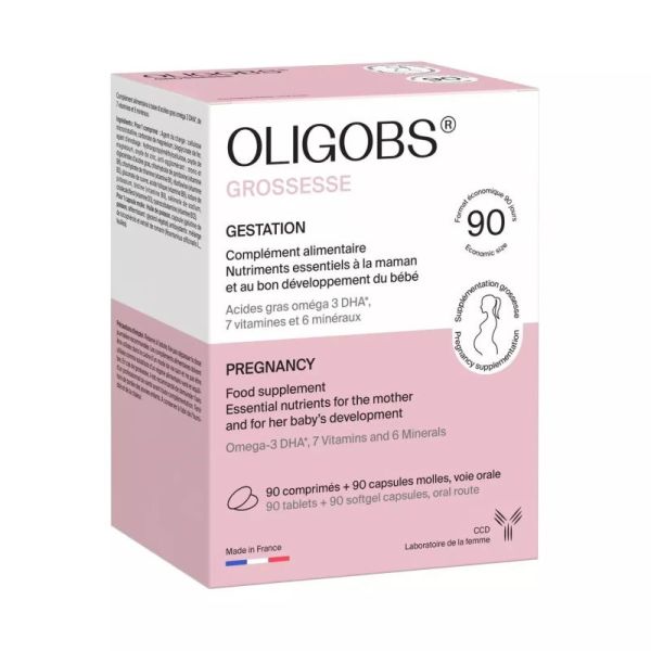 Oligobs Grossesse Cpr + Caps B/180
