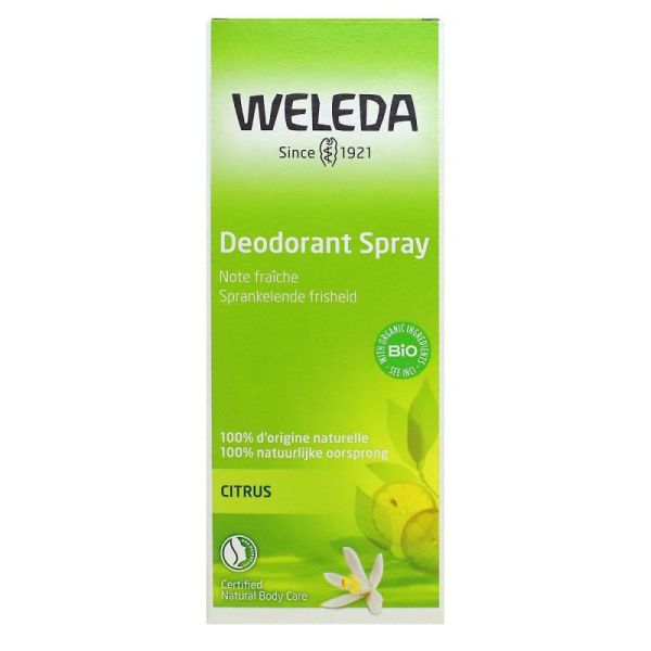 Déodorant spray au citrus 100ml