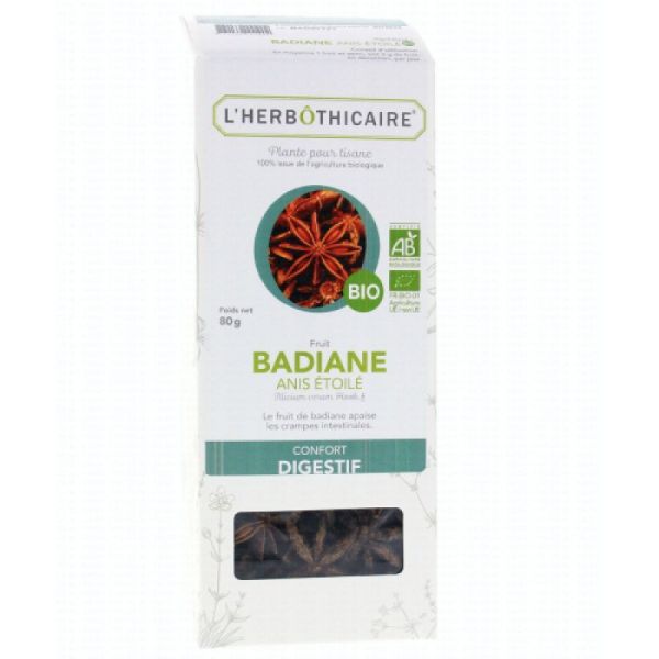 L'Herbothicaire Badiane Bio 80g