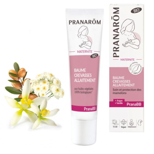Pranabb Baume Crevasses Allaitement 15ml
