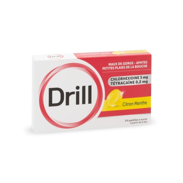 Drill Citron Menthe Past 24