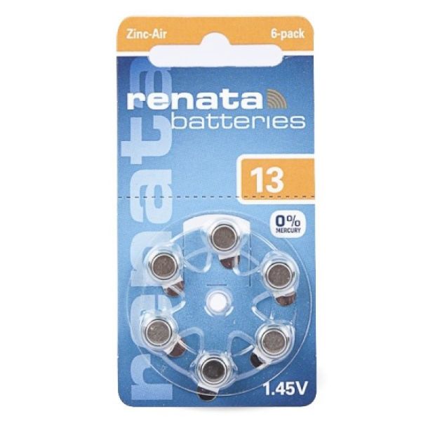Pile Renata Audio Za13 1,45V 6