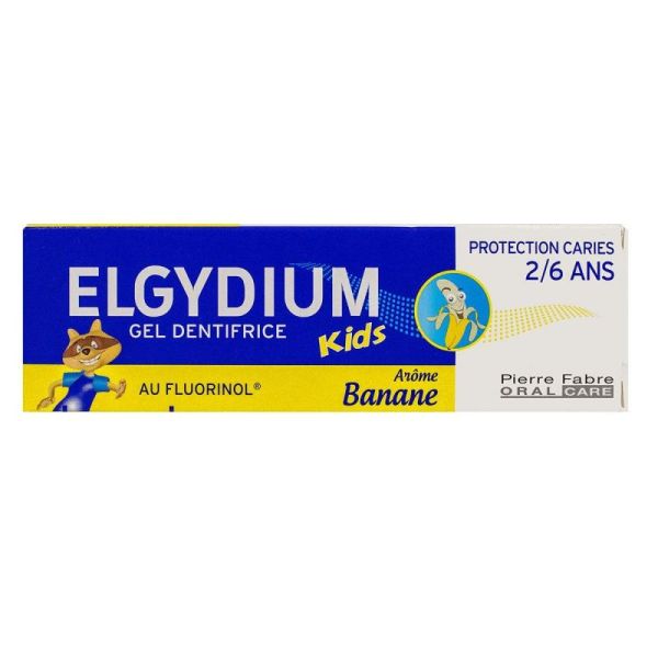 Elgydium Dent Kid 2/6 Banane50Ml