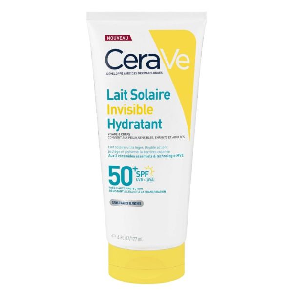 Cerave Sol Lait Hydra Spf50+ 177Ml