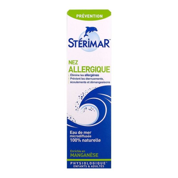 STERIMAR BEBE Hygiène du Nez Spray 100ml - Solution Nasale Physiologique de  0 à 3 Ans 3331300097023
