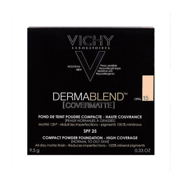 Vichy Dermablend Cov Pdr Teint Comp N°15 9,5G