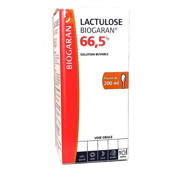 Lactulose 66,5% Biogaran Fl 200Ml