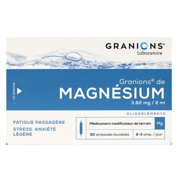 Granions Magnesium Amp Buv 2Ml 30