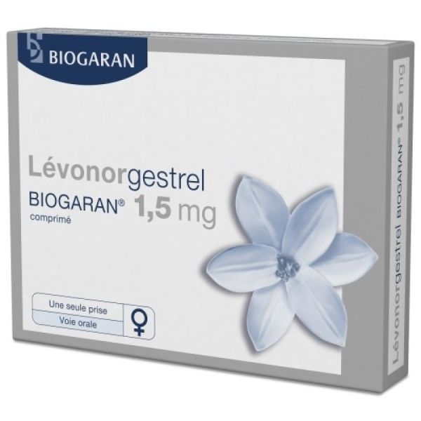 Levonorgestrel 1,5Mg Biogaran Cpr1
