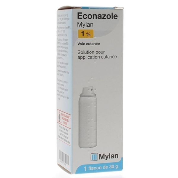 Econazole 1% Mylan Sol Fl 30G