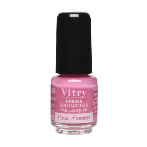 Vitry Mini Vernis Rose D Amour 4Ml