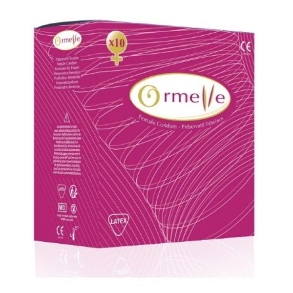 Preservatif Féminin Ormelle Latex Bte 10