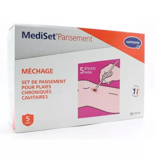 Mediset Pansement Méchage X5
