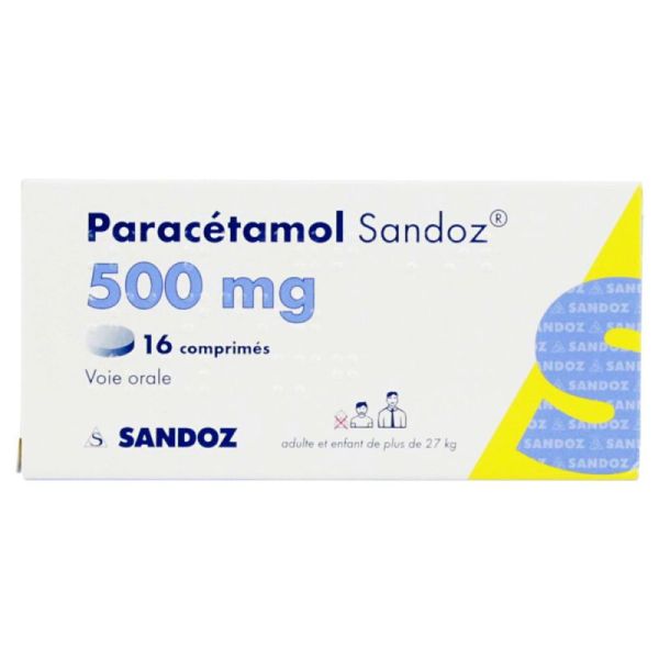 Parace Sdz 500Mg Cpr Plq/16