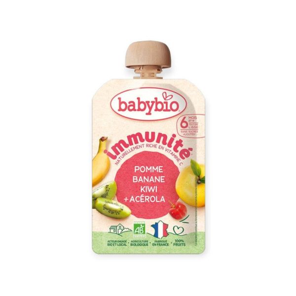 Babybio Gourd Pom/Ban/Kiw/Acer100G