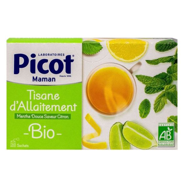 Tisane d'allaitement menthe-citron 20 sachets