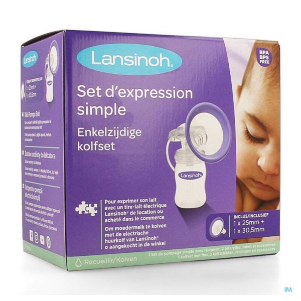 Lansinoh Set Simple 25 + 30 Mm