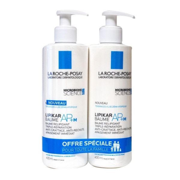 Lipikar Baume AP+M 400 ml + Huile Lavante Offerte