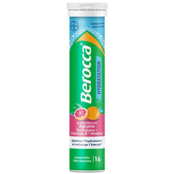 Berocca Hydratat Agrume Cpr Eff 16