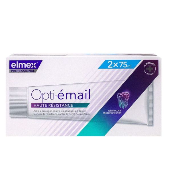 Elmex Dent Opti-Email 75Ml X2