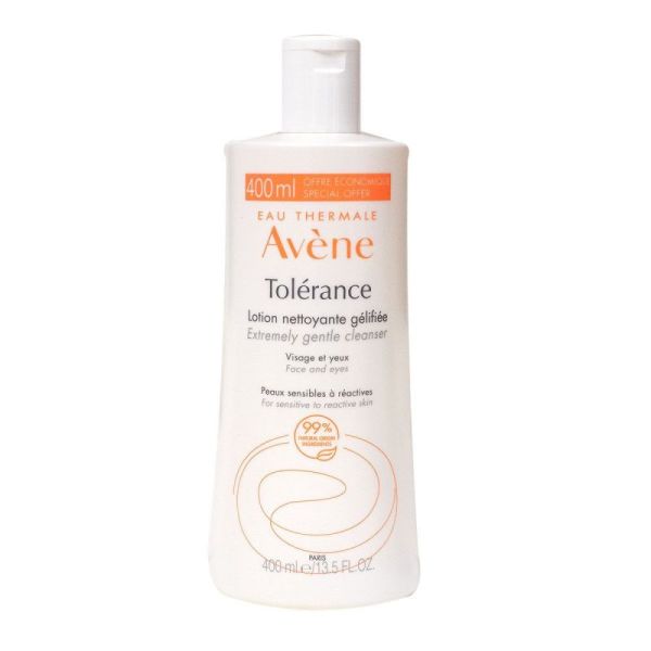 Avene Tolerance Lotion nettoyante gélifiée 400Ml