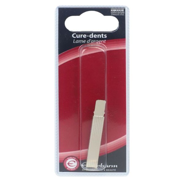 Cure-Dent Estipharm Lame D'argent